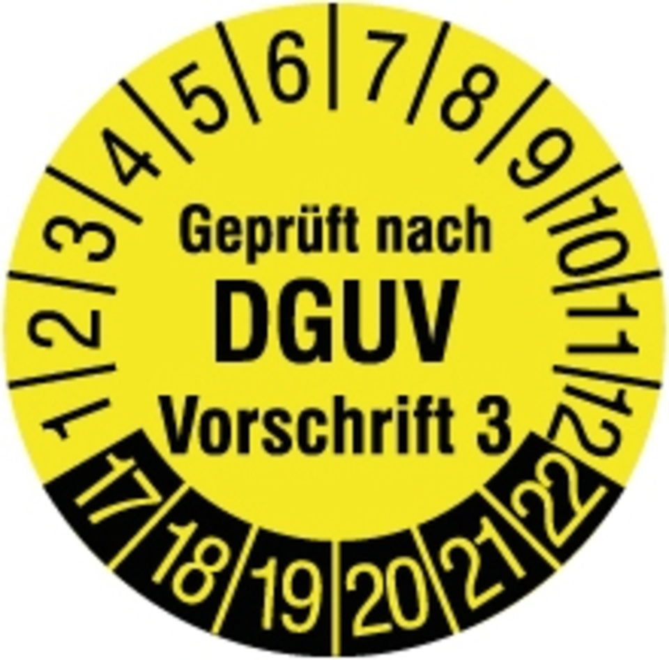 DGUV Vorschrift 3 bei Elektro Stumpf GmbH in Neuenmarkt