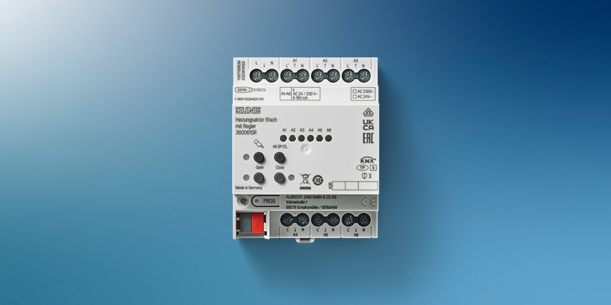 KNX Heizungsaktor 6-fach bei Elektro Stumpf GmbH in Neuenmarkt