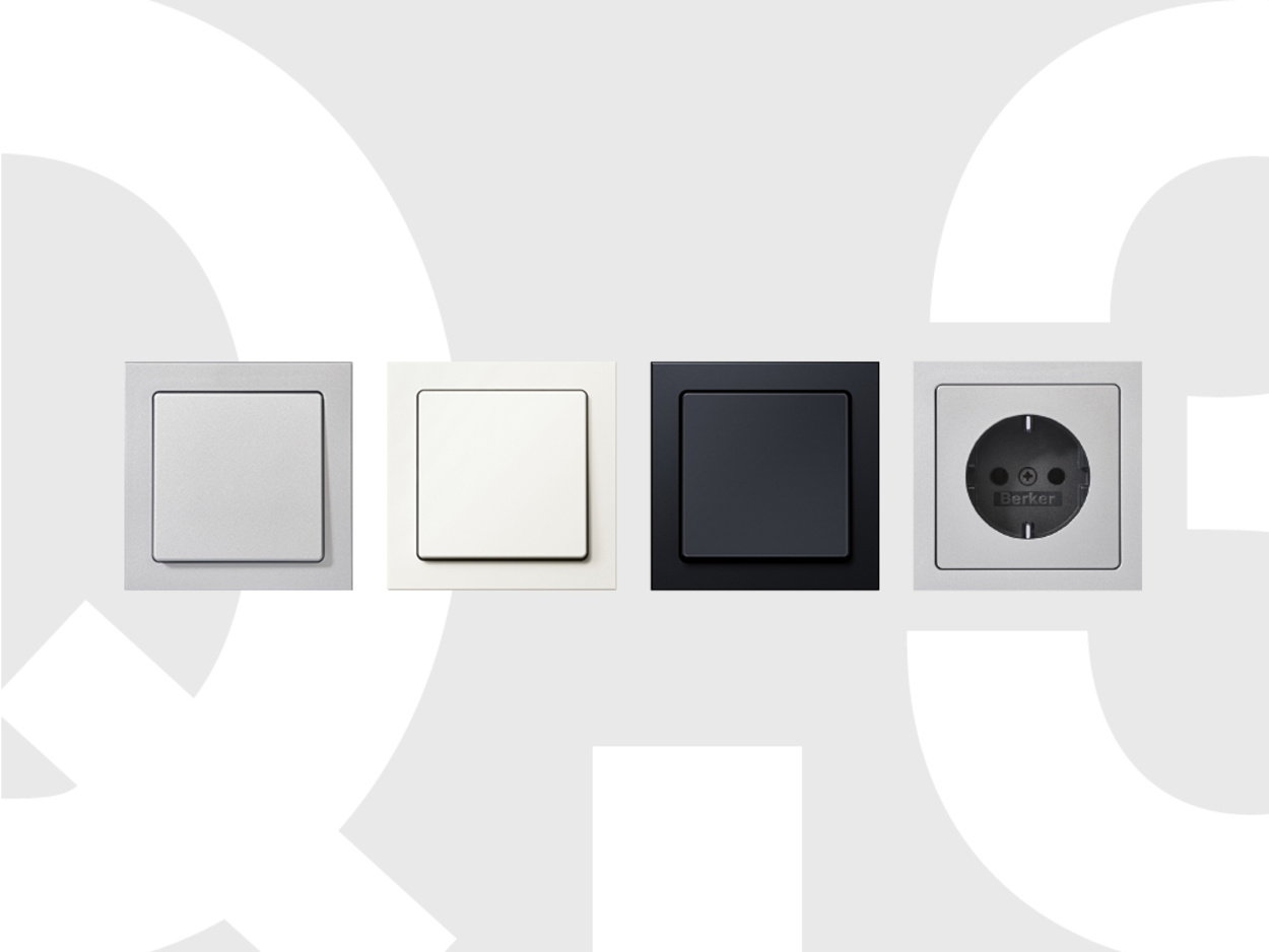 Berker Q.3 bei Elektro Stumpf GmbH in Neuenmarkt