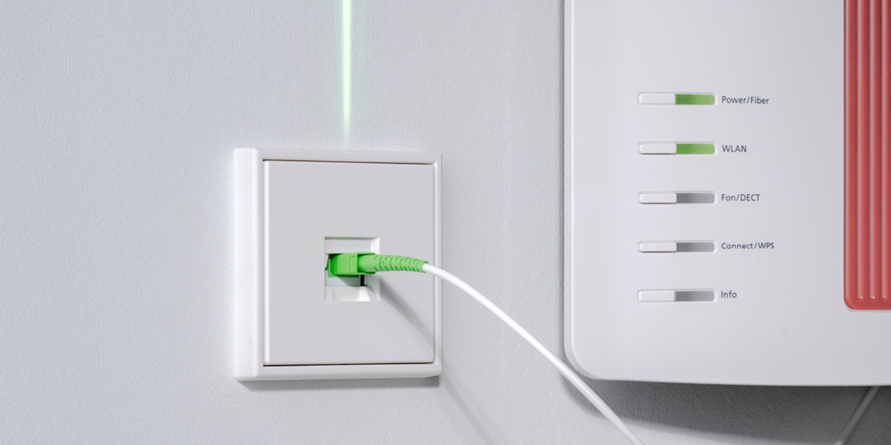 Die neuen Glasfaser-Anschlussdosen bei Elektro Stumpf GmbH in Neuenmarkt